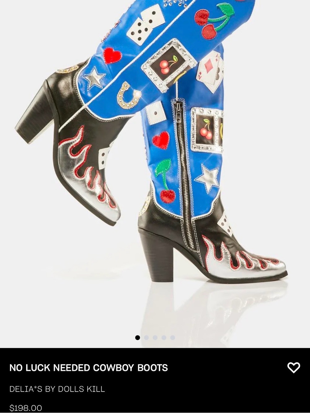 No Luck Needed Cowboy Boots - Picture 3 of 4